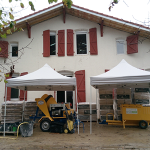 Rénovation thermique par l’intérieur en béton de chanvre projeté - DévelGreen